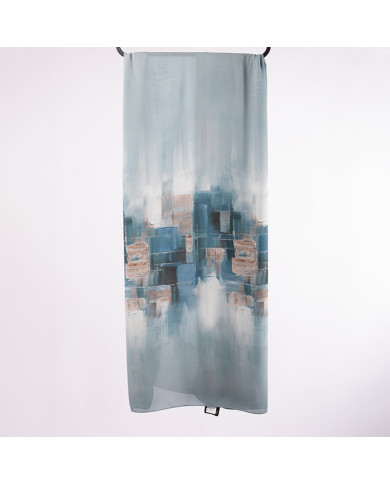 CH DIGI CREPE ETOILE | Aalam Châle — Foulard Femme Made in Morocco