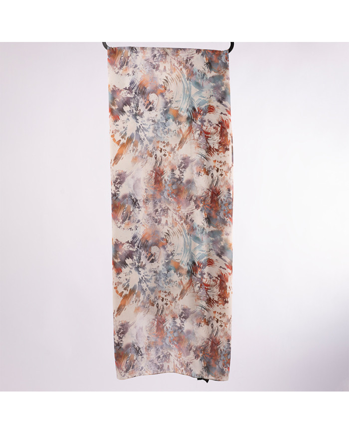 Aalam Châle | Châles Imprimés Crêpe Étoile | CH DIGI CREPE ETOILE IMP 0.70 X 1.80 ACF | 70,00 MAD | Casablanca, Maroc