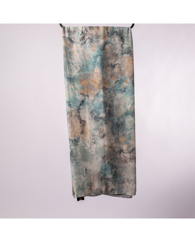 Aalam Châle | CH DIGI CREPE ETOILE | Châle Maroc Foulard Femme