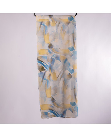 CH DIGI INDO CHIFFON — Châle Maroc Foulard Femme | Aalam Châle