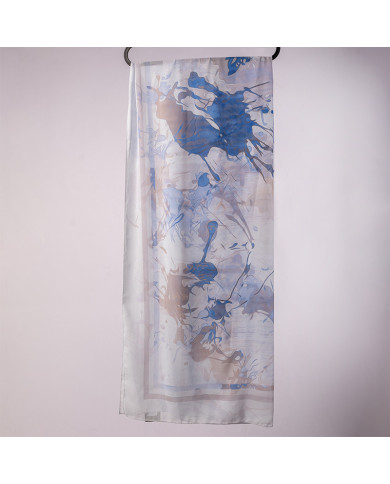 Aalam Châle | Printed Shawls Alexandrie Crepe | CHALE CREPE ALEXANDRIE IMP 0.70 X 1.80 ACF | 60,00 MAD | Casablanca, Morocco