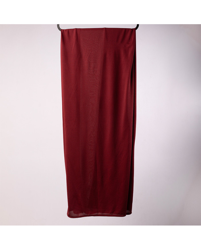 Aalam Châle | Solid Shawls Lycra Crepe | CH LYCRA CREPE UNI 0.70 X 1.80 ACF | 50,00 MAD | Casablanca, Morocco
