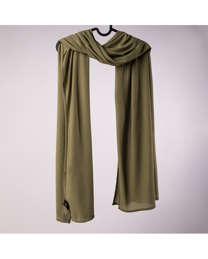 Aalam Châle | Solid Shawls Lycra Crepe | CH LYCRA CREPE UNI 0.70 X 1.80 ACF | 50,00 MAD | Casablanca, Morocco