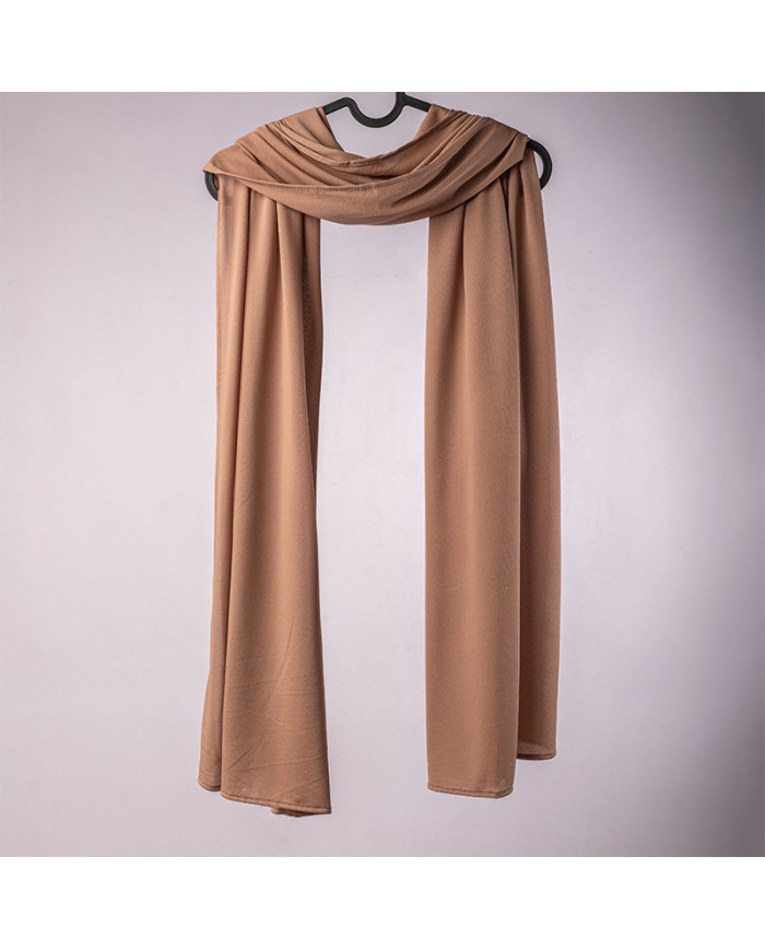 Aalam Châle | Solid Shawls Lycra Crepe | CH LYCRA CREPE UNI 0.70 X 1.80 ACF | 50,00 MAD | Casablanca, Morocco