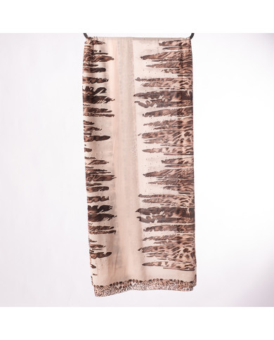 CHALE DIG (10-12) INDO CHIFFON STRASS IMP KBD ACF