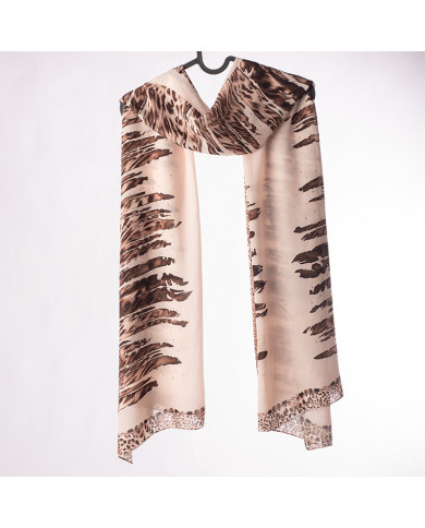 CHALE DIG (10-12) INDO CHIFFON STRASS IMP KBD ACF