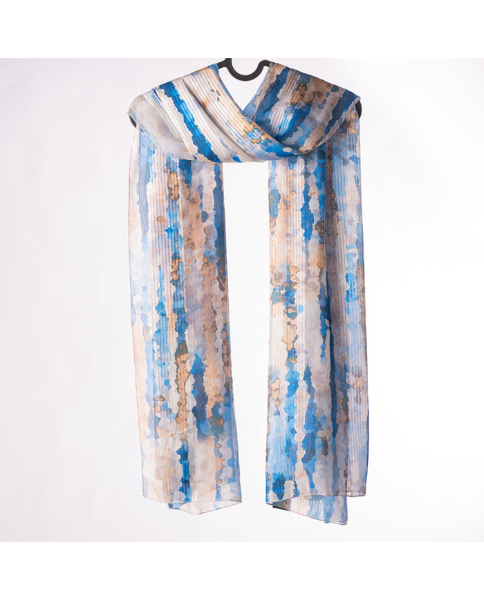 Aalam Châle | Printed Shawls Cairo Crepe | CH DIGI CAIRO IMP 0.70 X 1.80 ACF | 109,00 MAD | Casablanca, Morocco