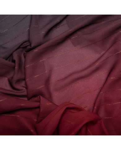 CHALE DIGI CREPE LUREX STRASS IMP 0.70 X 1.80 ACF