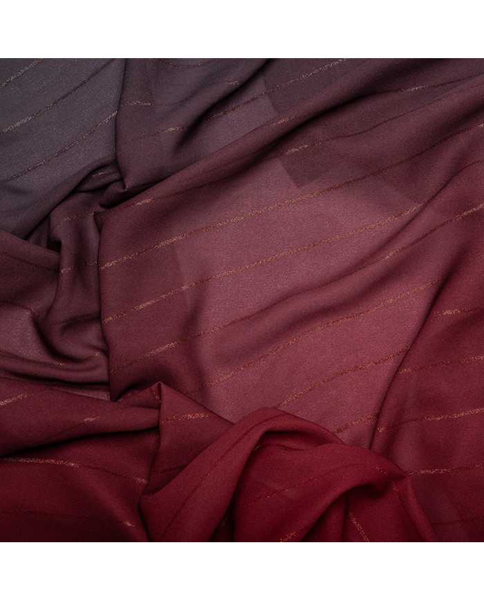 CHALE DIGI CREPE LUREX STRASS IMP 0.70 X 1.80 ACF