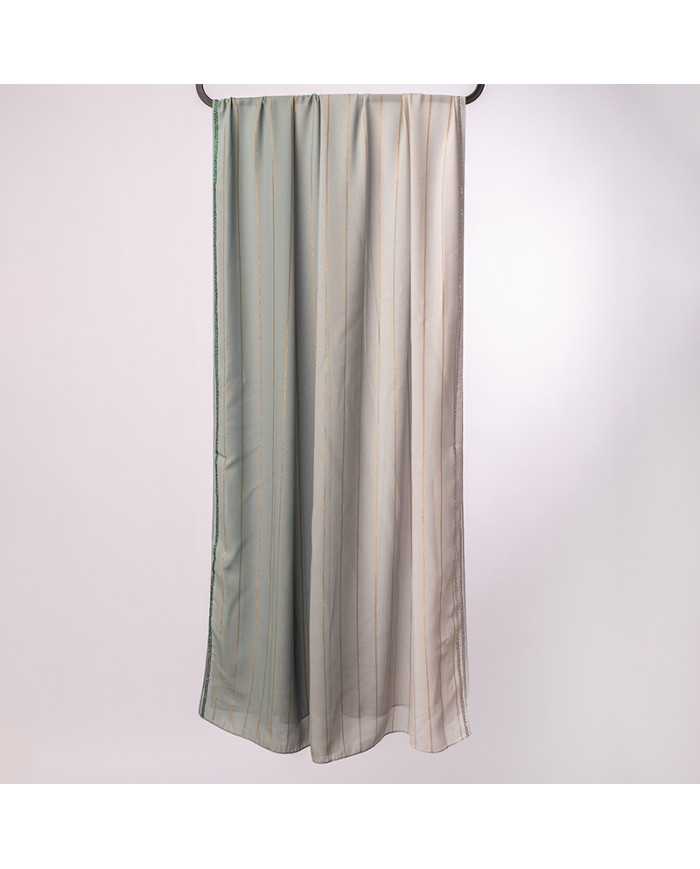 CHALE DIGI CREPE LUREX STRASS IMP 0.70 X 1.80 ACF