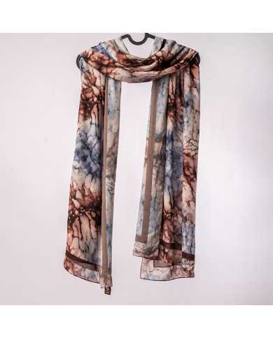 CHALE DIG (10-12) INDO CHIFFON STRASS IMP 70X180 ACF