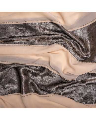 CHALE PATCHALE INDO SK6387 FOIL STRASS 8LA0081 UNI