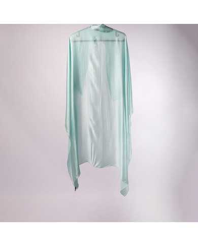 FOULARD 'O' SATINE DE SOIE UNI 1.05 ACF